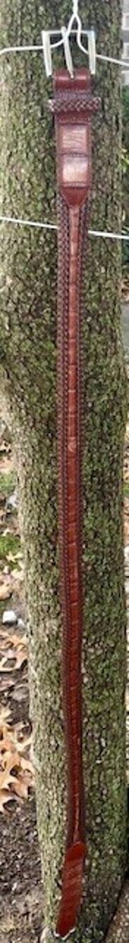 Vintage Men's Brighton Leather Belt M10055 Size 40